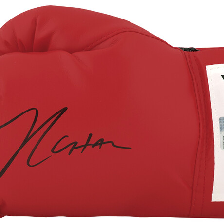Julio Cesar Chavez // Signed Everlast Red Boxing Glove