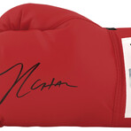 Julio Cesar Chavez // Signed Everlast Red Boxing Glove