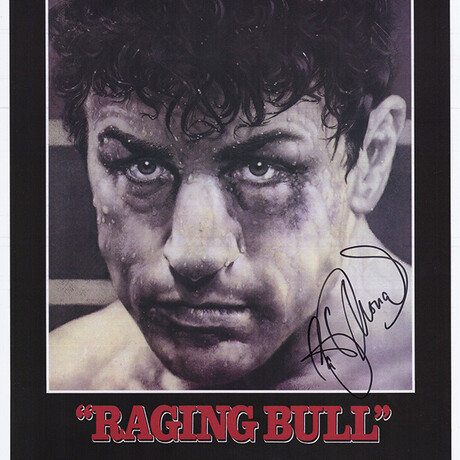 Cathy Moriarty // Raging Bull // Signed 11x17 Movie Poster