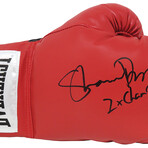 Shannon Briggs // Signed Red Everlast Boxing Glove w/2x Champ