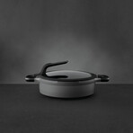 BergHOFF GEM 10.25" Stay-Cool Two-Handled Sauté Pan 4.1Qt., Gray
