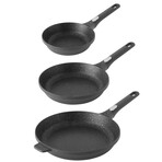 BergHOFF GEM 3Pc Nonstick Cast Aluminum Fry Pan Set