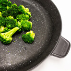 BergHOFF GEM Nonstick Aluminum 12.5" Fry Pan, Detachable Handle