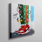 Virgil Street I by NUWARHOL™ (18"H x 18"W x 1.5"D)