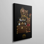 Travel Trunk, Louis Vuitton, Since 1858 by Alexandre Venancio (26"H x 18"W x 1.5"D)