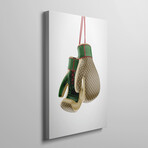 Gucci Boxing Gloves by Antonio Brasko (26"H x 18"W x 1.5"D)