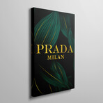 Prada Emerald by Pomaikai Barron (26"H x 18"W x 1.5"D)