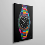 The Rolex by Noah Laatar (26"H x 18"W x 1.5"D)