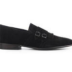 Nexus Double Monk Wingtip Shoes // Black (US: 9)