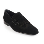 Nexus Double Monk Wingtip Shoes // Black (US: 9)