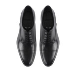 Dinero Cap Toe Oxford Dress Shoes // Black (US: 14)