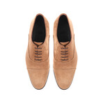 Maxwell Cap Toe Oxford Dress Shoes // Beige (US: 12)