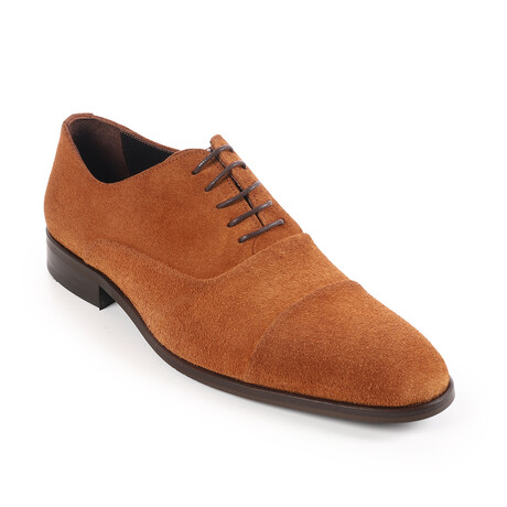 Maxwell Cap Toe Oxford Dress Shoes // Tan (US: 7)