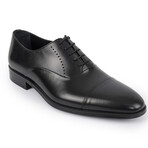 Dinero Cap Toe Oxford Dress Shoes // Black (US: 14)