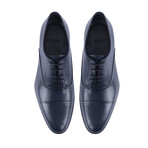 Dinero Cap Toe Oxford Dress Shoes // Navy Blue (US: 12)