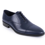 Dinero Cap Toe Oxford Dress Shoes // Navy Blue (US: 12)