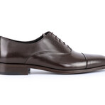 Dinero Cap Toe Oxford Dress Shoes // Dark Brown (US: 8)