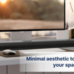 37" Bluetooth® Soundbar & Wireless Subwoofer // Home Theater System