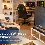 37" Bluetooth® Soundbar & Wireless Subwoofer // Home Theater System