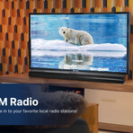 37" Bluetooth® Soundbar & Wireless Subwoofer // Home Theater System