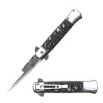 Spring Assisted Knife // SE-1022 // Skulls (Silver)