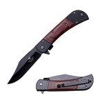 Spring Assisted Knife // WT-1263 // Wood (Walnut)