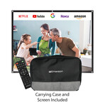 150" Home Theater LCD Projector Combo