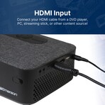 150" Home Theater LCD Projector Combo