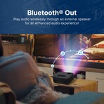 150" Home Theater LCD Projector Combo