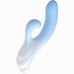 Osurging Curved Vibrator & Thruster for Clit and G-Spot , Dual Rabbit Vibe Personal Massager