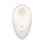 Tremble Clitoral and Nipple Tapping Stimulating Vibrator Waterproof & Wireless Foreplay Toy by Osuga (White)
