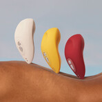 Tremble Clitoral and Nipple Tapping Stimulating Vibrator Waterproof & Wireless Foreplay Toy by Osuga (White)