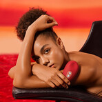 Tremble Clit and Nipple Tapping Vibe Waterproof / Rechargable Teasing Foreplay Stimulator by Osuga