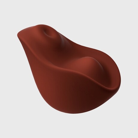 Kiss - Vulva Tapping & Heated Vibrator by Osuga (White)