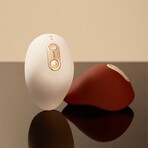 Kiss - Vulva Tapping & Heated Vibrator by Osuga (White)