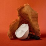 Kiss - Vulva Tapping & Heated Vibrator by Osuga (White)