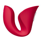 Ridge Dual Tapping Clit & G-Spot Vibrator by Osuga (White)