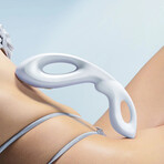 OSUGA Mobius A-Spot & G-Spot Vibrator for Women | Deep Rolling Dildo Vibrator with Adjustable Curvature | Waterproof Rechargeable Quiet Sex Toy for Female Pleasure (Blue)