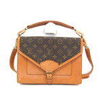 Louis Vuitton // Monogram-Coated Canvas + Leather Crossbody Bag // Monogram Brown + Brown // Pre-Owned