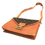 Louis Vuitton // Monogram-Coated Canvas + Leather Crossbody Bag // Monogram Brown + Brown // Pre-Owned