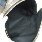 Louis Vuitton // Monogram-Coated Canvas + Leather Palm Springs Backpack // Monogram Brown + Noir // Pre-Owned