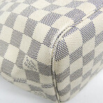 Louis Vuitton // Damier-Coated Canvas + Leather Tote Bag // Damier Azur + Off-White // Pre-Owned