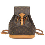 Louis Vuitton // Monogram-Coated Canvas + Leather Montsouris Backpack // Monogram Brown // Pre-Owned