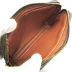 Louis Vuitton // Monogram-Coated Canvas + Leather Marly Dragonne Clutch Bag // Monogram Brown // Pre-Owned