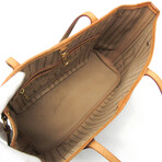 Louis Vuitton // Monogram-Coated Canvas + Leather Neverfull Tote Bag // Monogram Brown // Pre-Owned