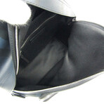 Burberry // Nylon Plaid Backpack // Black + Dark Navy // Pre-Owned