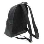 Burberry // Nylon Plaid Backpack // Black + Dark Navy // Pre-Owned