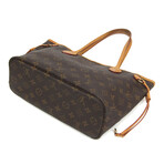 Louis Vuitton // Monogram-Coated Canvas + Leather Neverfull Tote Bag // Monogram Brown // Pre-Owned