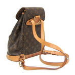 Louis Vuitton // Monogram-Coated Canvas + Leather Montsouris Backpack // Monogram Brown // Pre-Owned
