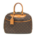 Louis Vuitton // Monogram-Coated Canvas + Leather Deauville Handbag // Monogram Brown // Pre-Owned